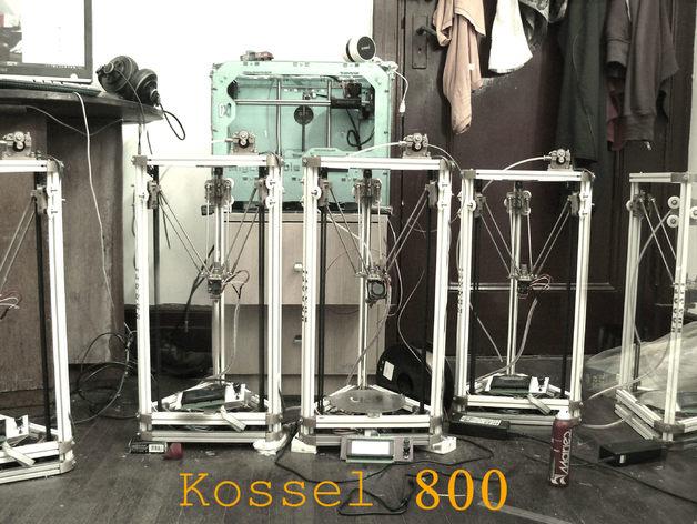 kossel800 delta 3d打印机